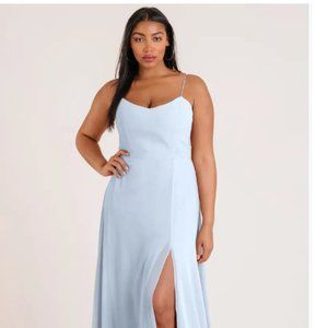 Jenny Yoo Kiara dress Whisper Blue